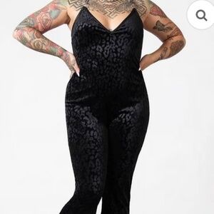 KILLSTAR 3XL Velvet Jumpsuit
